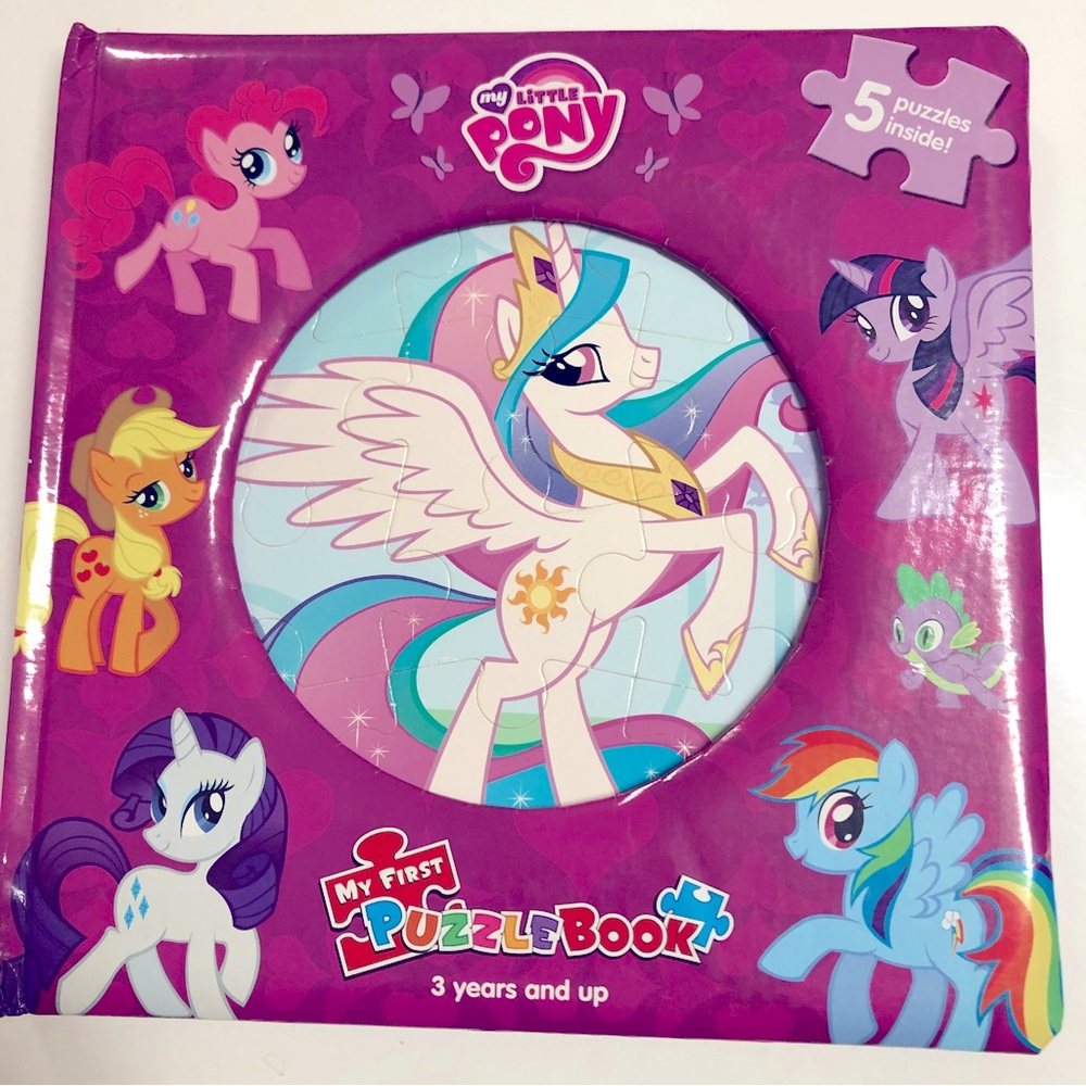 2for$20🟠My Little Pony - Puzzle Book - 5 puzzles included!